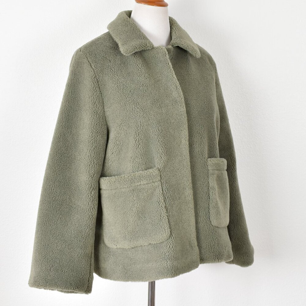 Rebecca Minkoff Harley Wool Teddy Jacket Coat - XL - Picture 7 of 10